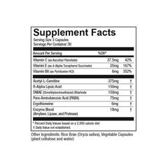 Hammer Nutrition Mito Caps – dnevna formula za mitohondrije