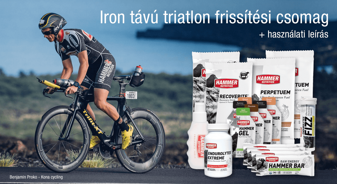 Iron távú csomag használati javaslat - Hammer Nutrition CEE