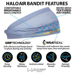 Halo Bandit Olive AIR fejpánt -  Hammer Nutrition CEE