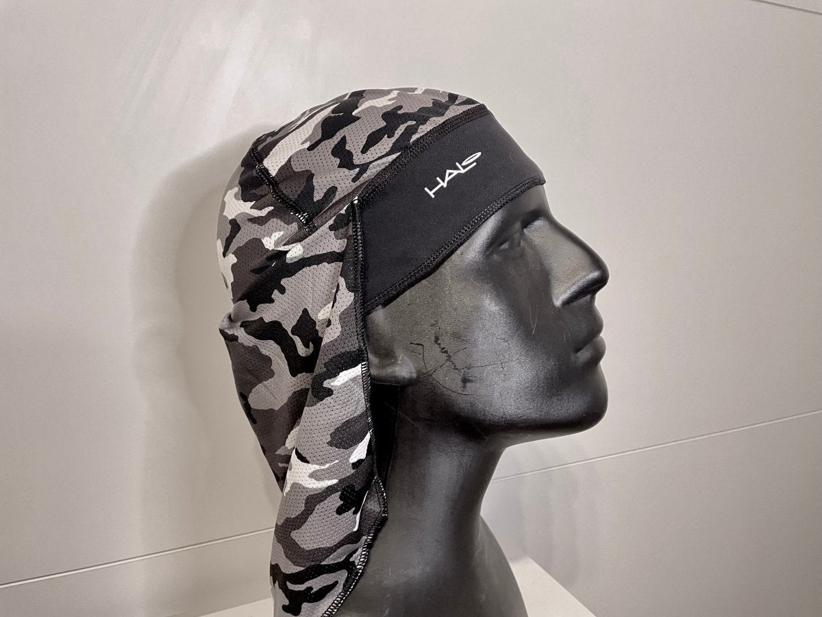 Halo Skull Cap Solar Camo Grey fejpánt - Hammer Nutrition CEE