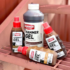 Hammer Gel Nocciola, Peanut Butter és Peanut Butter Chocolate flakonok Jug kiszereléssel