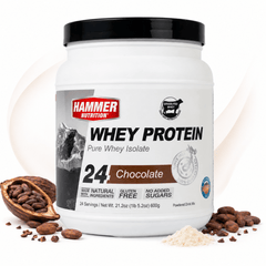 Hammer Whey Protein čokoladni izolat proteina sirutke sa zrnima kakaa i proteinskim prahom